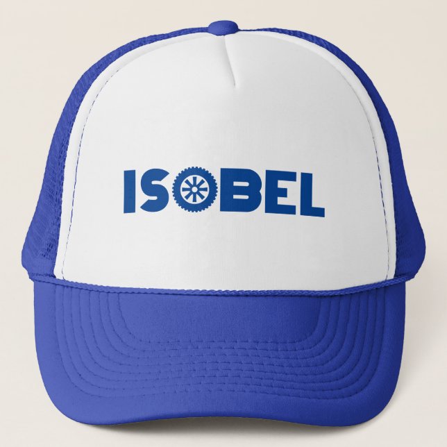 Isobel Petrol Head Trucker Hat Truckerkappe (Vorderseite)