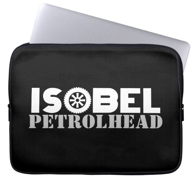 Isobel Petrolhead Laptopschutzhülle (Vorderseite)