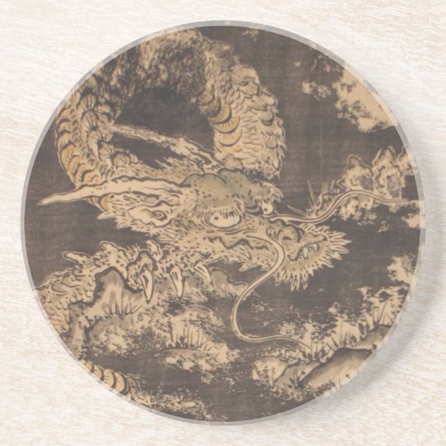 Isoda Koryusai Dragon Untersetzer (Vorne)