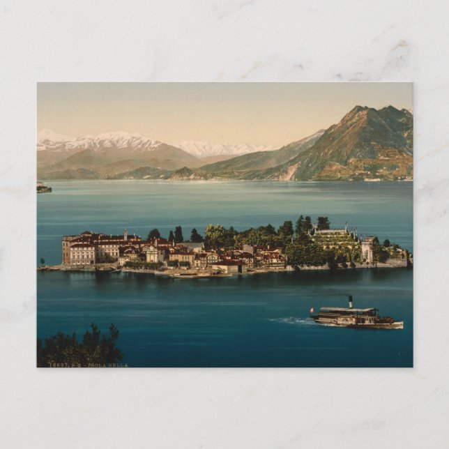 Isola Bella III, Lago Maggiore, Piemont, Italien Postkarte (Vorderseite)