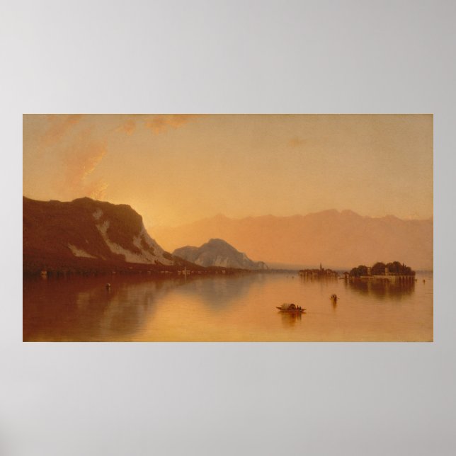 Isola Bella in Lago Maggiore - 1871 Poster (Vorne)