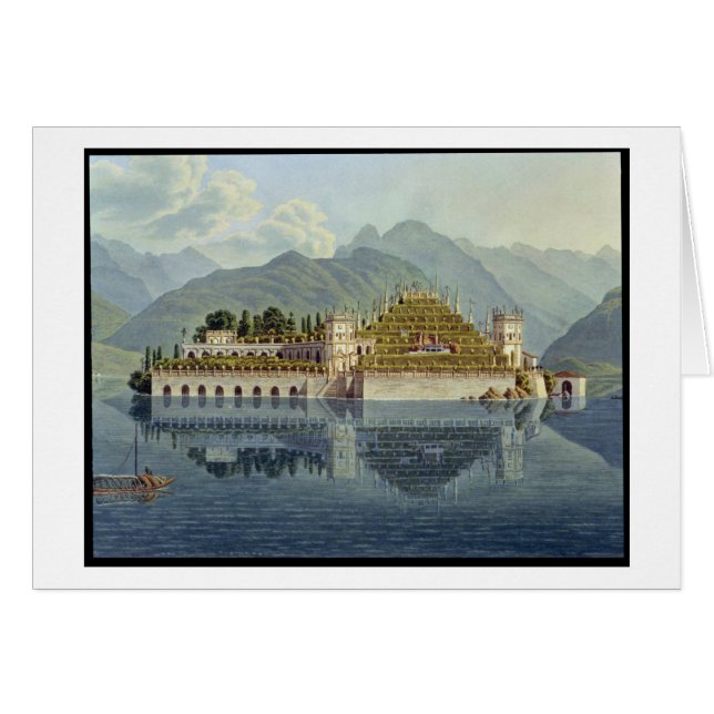 Isola Bella, See Maggiore: die terassenförmig (Vorderseite (Horizontal))