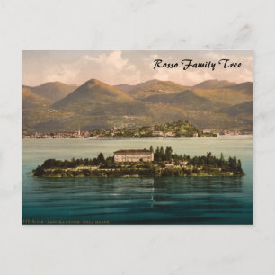 Isola Madre I, Lago Maggiore, Piemont, Italien Postkarte