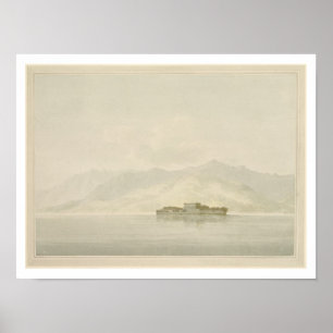 Isola Madre, Lago Maggiore, c.1781 (w/c über Poster