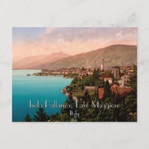 Isola Pallanza, Lago Maggiore Italien Reisen aus d Postkarte