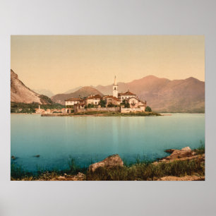 Isola Pescatori I, Lago Maggiore, Italien Archival Poster