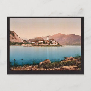 Isola Pescatori I, Maggiore, See, Italien vintag Postkarte