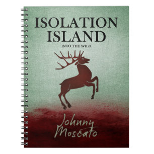 Isolation Island Hirsch Design Notizblock