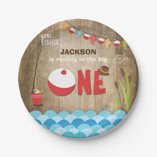 Isolationspappe-Teller-Jungen-Geburtstag großes Pappteller (Vorderseite)