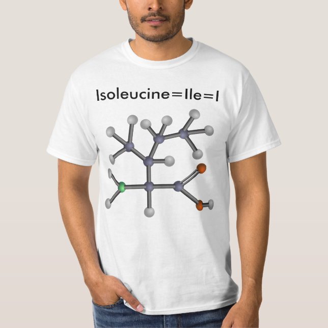 Isoleucin (Aminosäure) T-Shirt (Vorderseite)