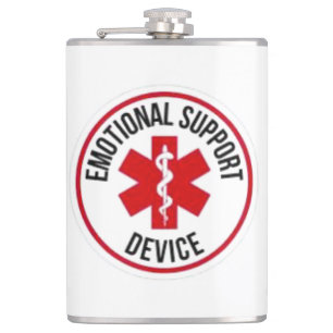 Isolierflasche für den emotionalen Support Flachmann