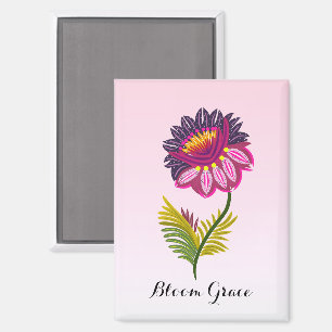 Isolierte Blume Magnet