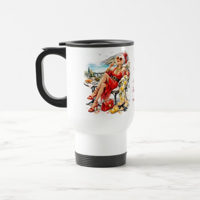 isolierte Tasse für Kaffee oder Getränke, personal (Links)