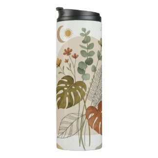 Isolierte Tasse mit modernem bohemianem Design