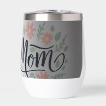 isolierter Becher verzaubert Mama