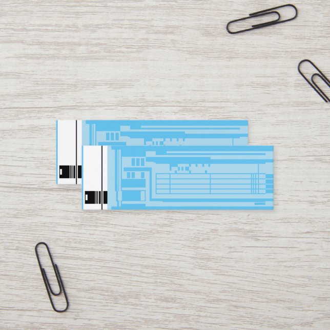 Isolinar Chip, 3,0" x 1,0" Visitenkarte (Vorderseite/Rückseite Beispiel)