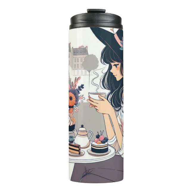 Isotherme Kaffeepause Thermosbecher (Vorderseite)