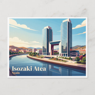 Isozaki Atea Bilbao Spanien Postkarte