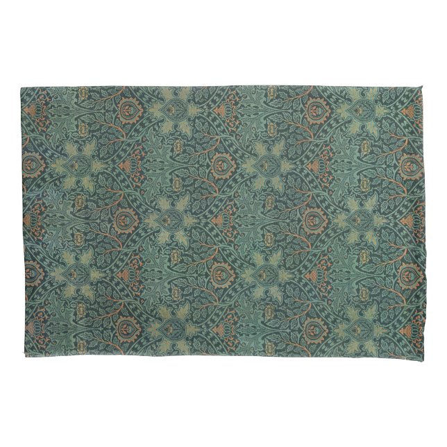 Ispahan (von John Henry Dearle) Kissenbezug (Vorderseite-Links)