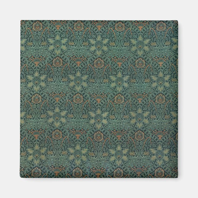 Ispahan (von John Henry Dearle) Magnet (Vorne)