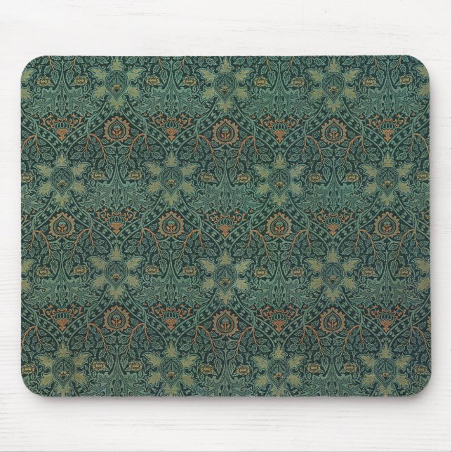 Ispahan (von John Henry Dearle) Mousepad (Vorne)