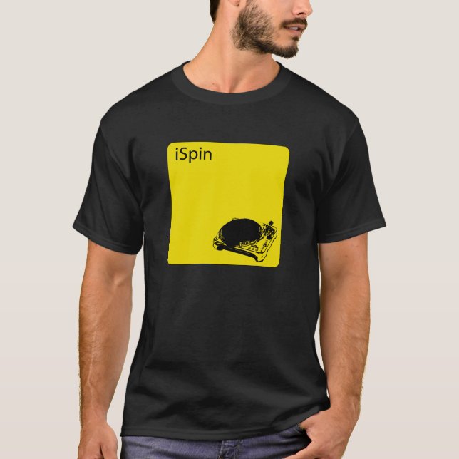Ispin (dunkler) T - Shirt (Vorderseite)