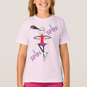 ispin Eis-Skaten-T-Shirt T-Shirt
