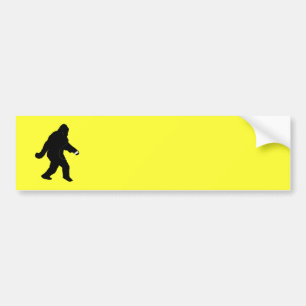 iSquatch (Hintergrundfarbe ändern) Autoaufkleber