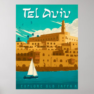 " Israel: 2021/heute Tel Aviv - Sommer Reise ... Poster
