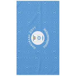 Israel Angel Hanukkah Flag Personalisiert Horizont Tischdecke