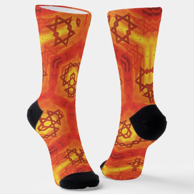 israel davidstern socken (Gewinkelt)