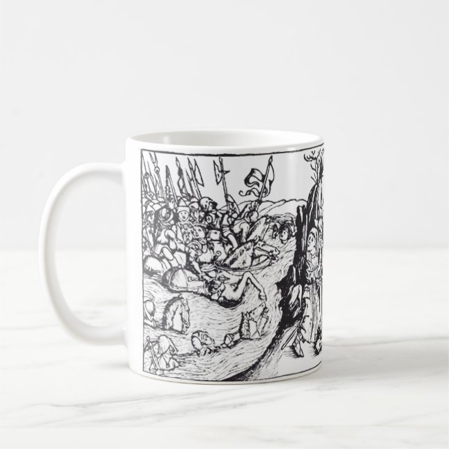 Israel durchquert das Rote Meer Kaffeetasse (Links)