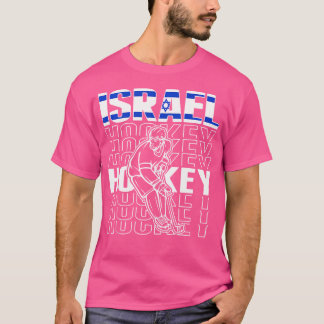 Israel Eishockey Fans Jersey Unterstützung israeli T-Shirt