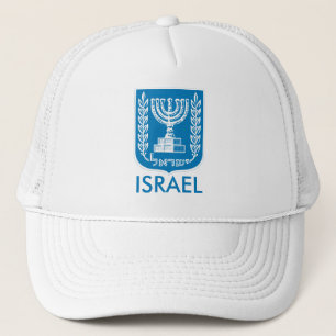 Israel-Emblem Truckerkappe