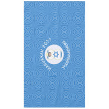 Israel Engel Hanukkah-Flagge Personalisiert Horizo