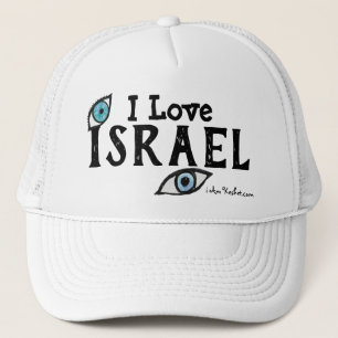 Israel Evil Eye Hat, Israel Geschenk Trucker Hat Truckerkappe