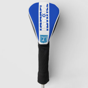 Israel Flag Gorgetic Patriotic Golf Headcover