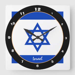 Israel Flag & Israel trendige Mode / Design Uhr