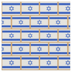 Israel Flag & jüdische Fabrik / israelische Mode Stoff