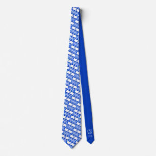 Israel Flag Pattern Krawatte