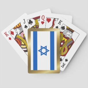 Israel Flag Spielkarten