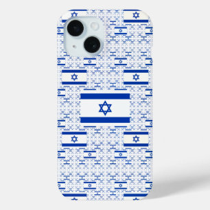 Israel Flag - Star of David - in Layers iPhone 15 Hülle