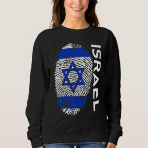 Israel Flag Team Jersey Sleeve T-Shirt Sweatshirt