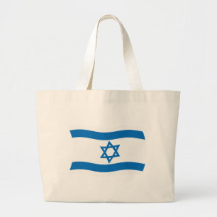 Israel Flag Totbeutel Jumbo Stoffbeutel