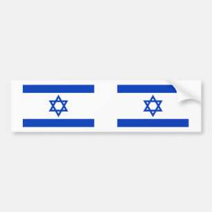 Israel-Flagge Autoaufkleber