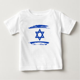 Israel-Flagge Baby T-shirt