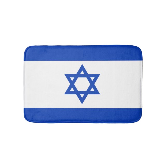 Israel-Flagge Badematte (Vorderseite)