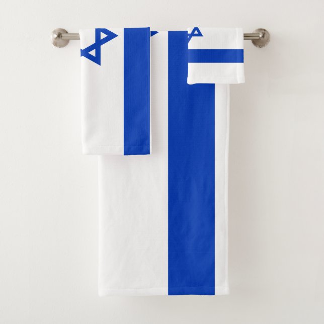 Israel-Flagge  Badhandtuch Set (Insitu)