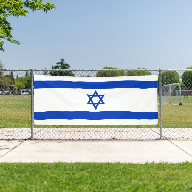 Israel-Flagge Banner (InSitu)