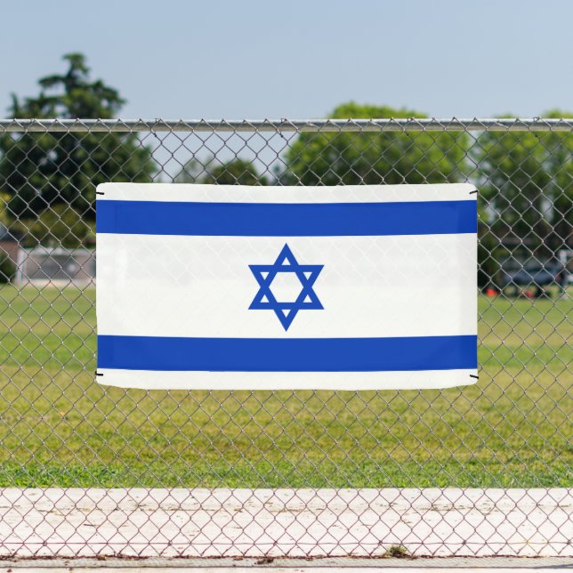 Israel-Flagge Banner (Insitu)